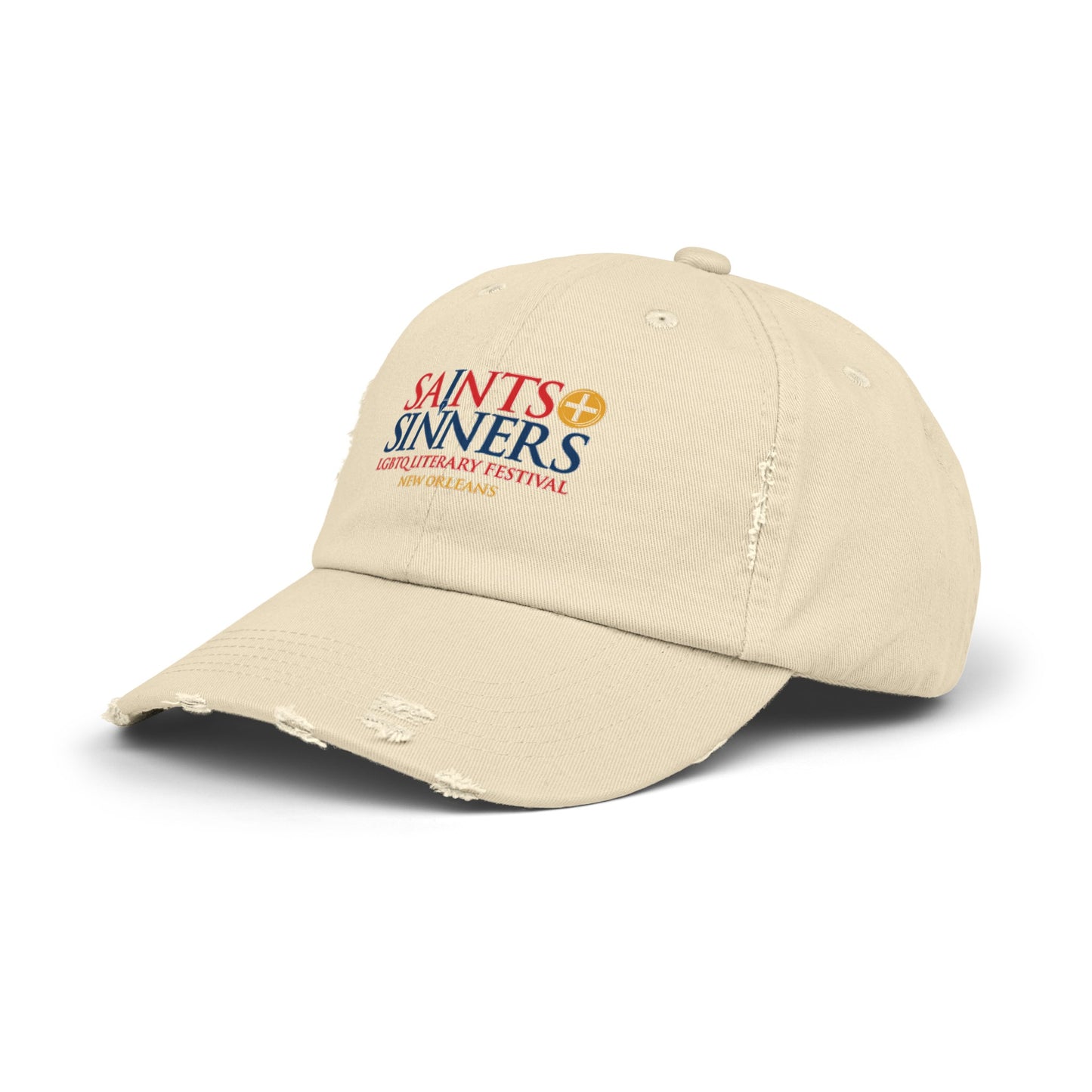 Saints & Sinners Logo Distressed Cap