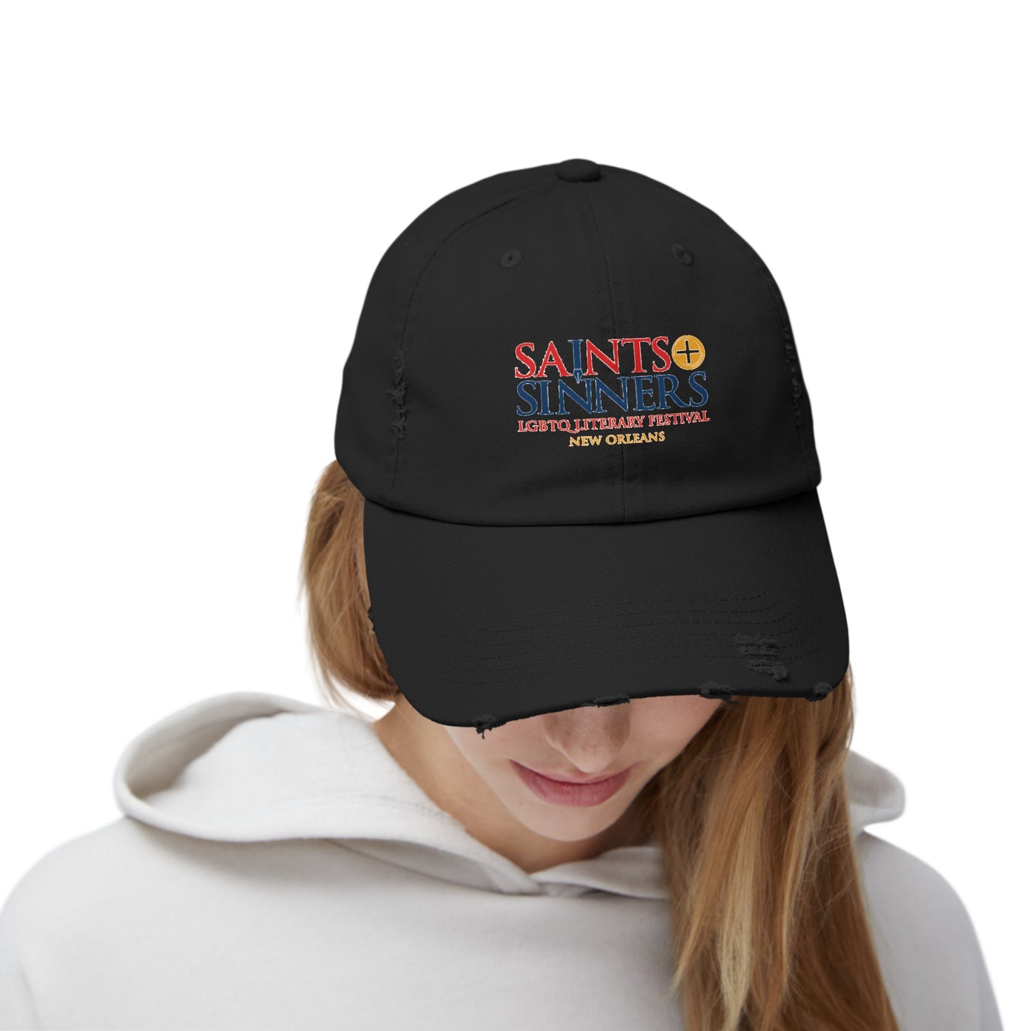 Saints & Sinners Logo Distressed Cap