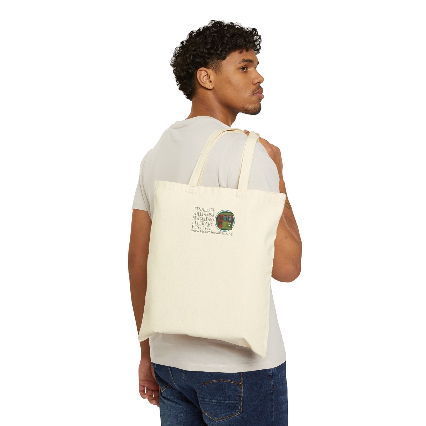 "Books First" Tote Bag