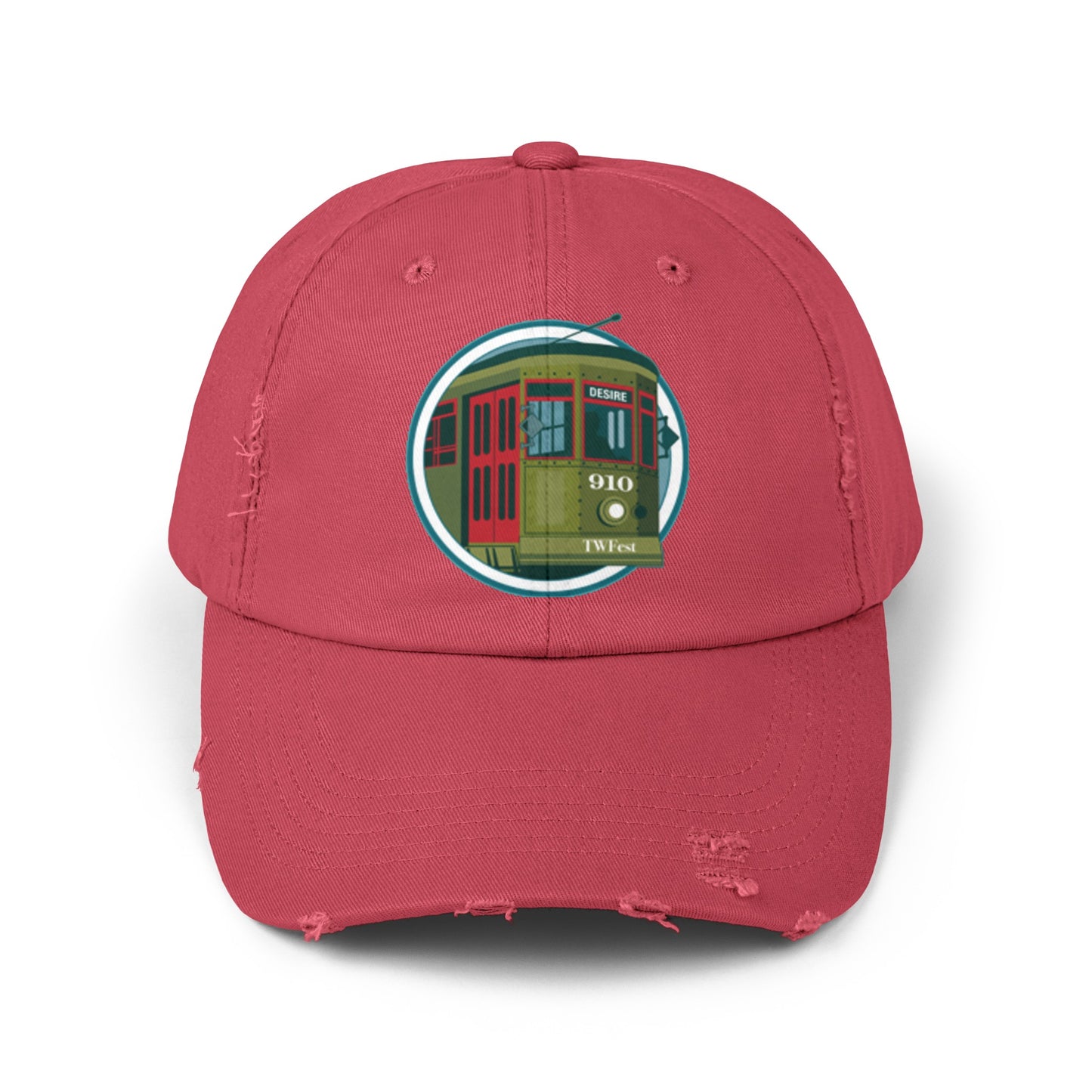 TWFest Logo Distressed Cap