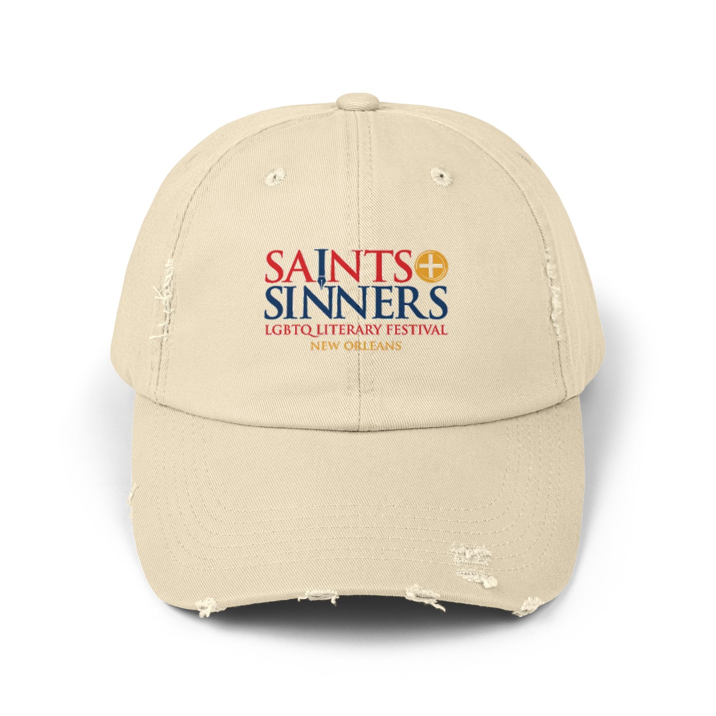 Saints & Sinners Logo Distressed Cap