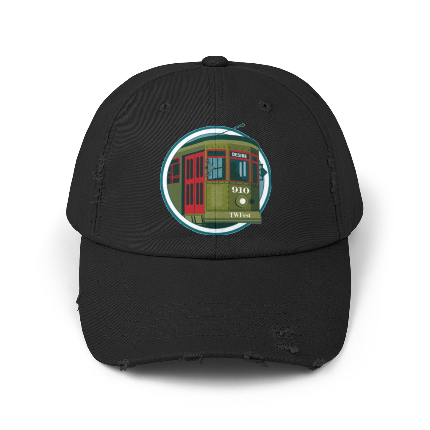 TWFest Logo Distressed Cap