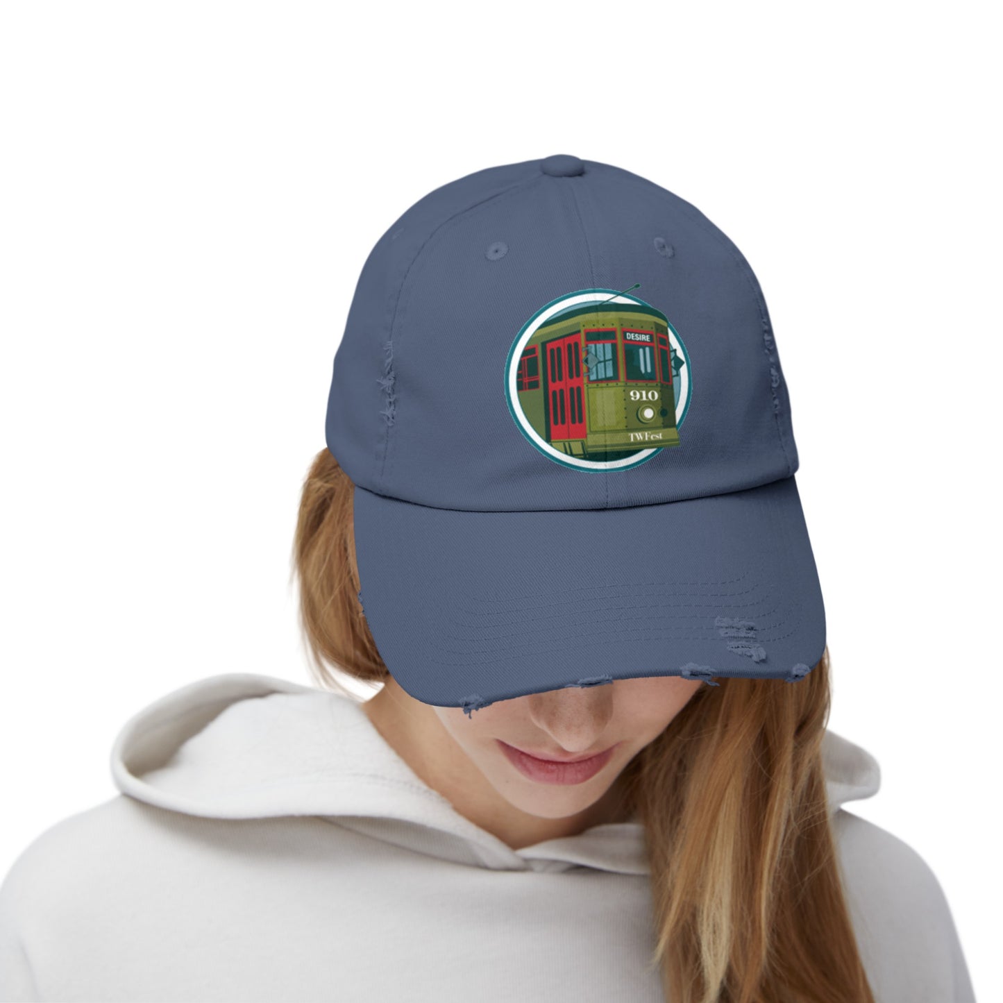 TWFest Logo Distressed Cap