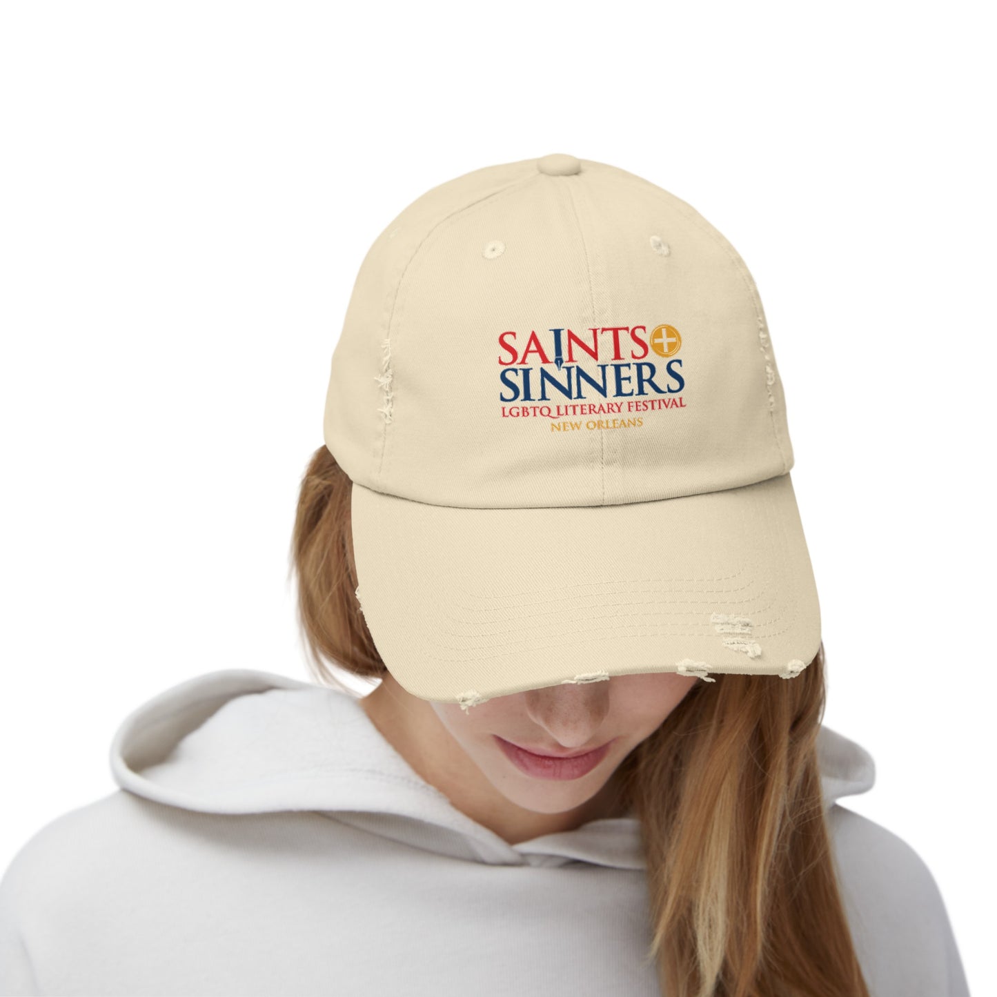 Saints & Sinners Logo Distressed Cap