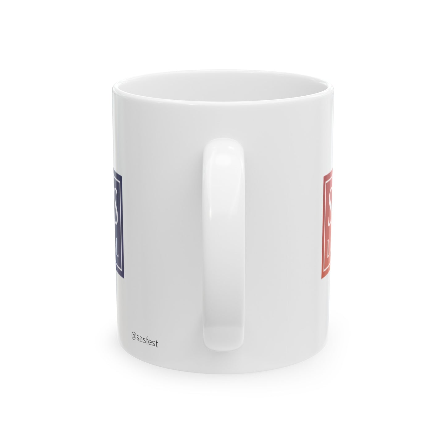 SASFest Rainbow Logo Ceramic Mug