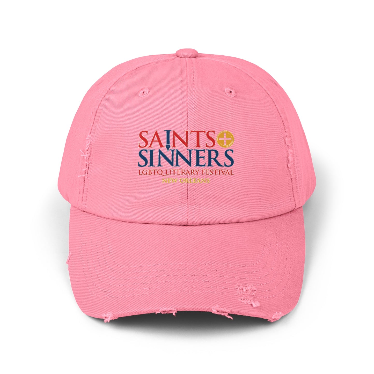 Saints & Sinners Logo Distressed Cap