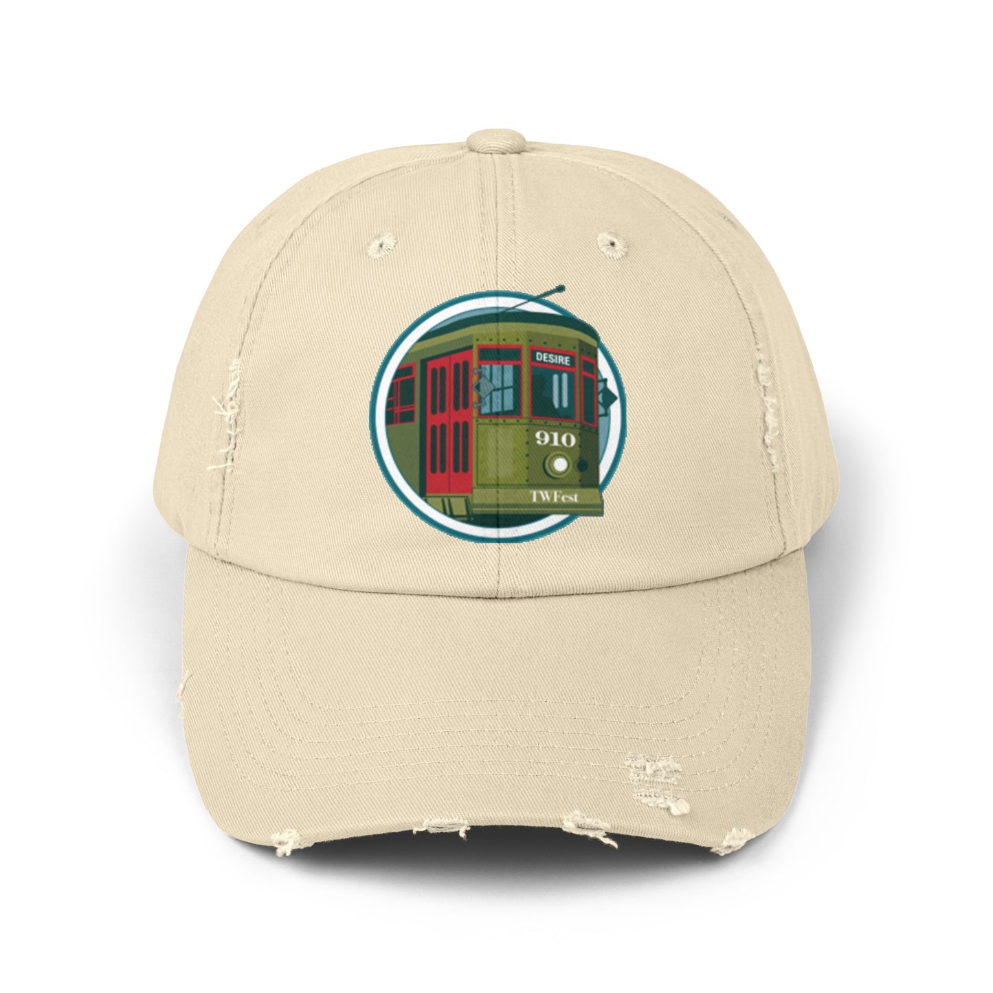 TWFest Logo Distressed Cap