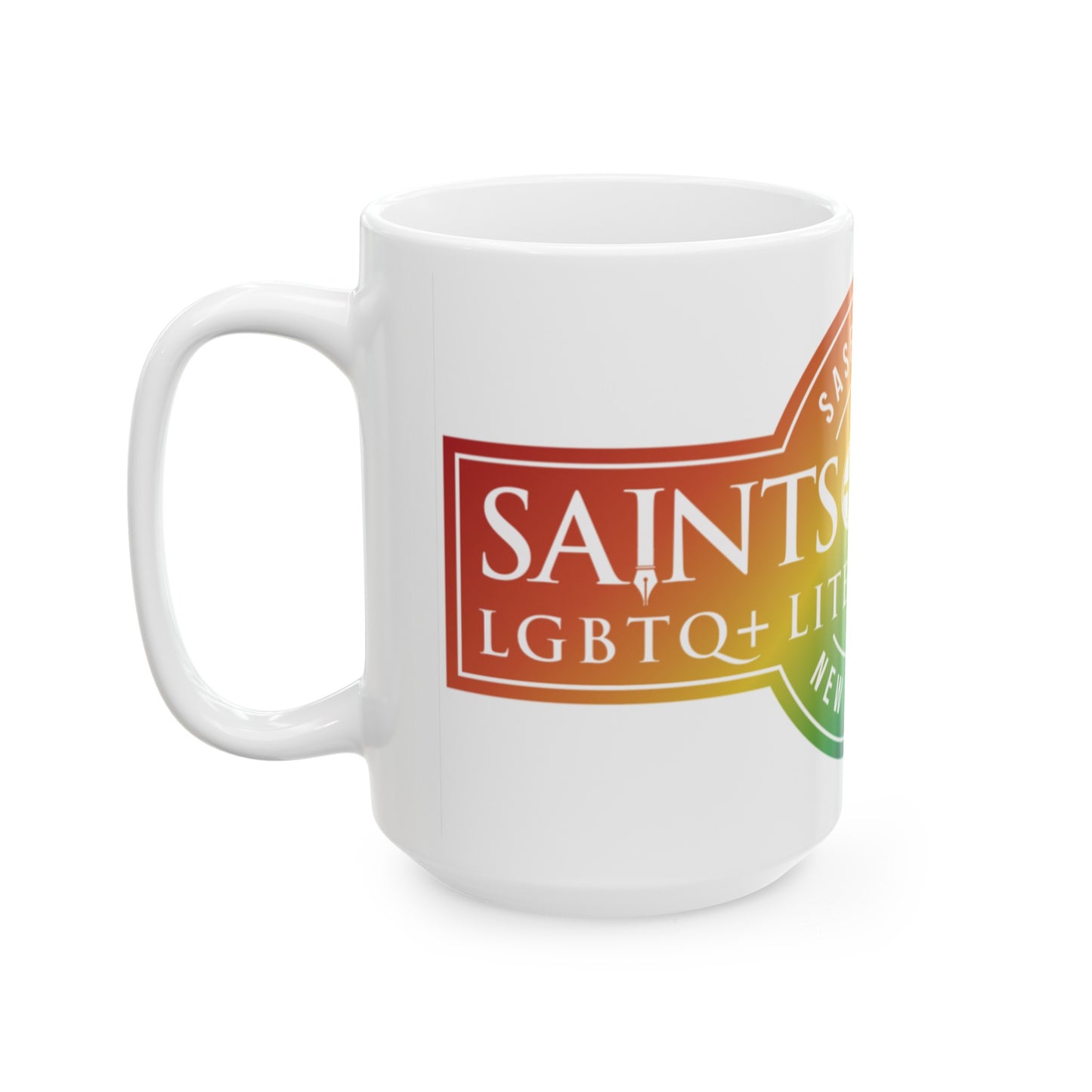 SASFest Rainbow Logo Ceramic Mug