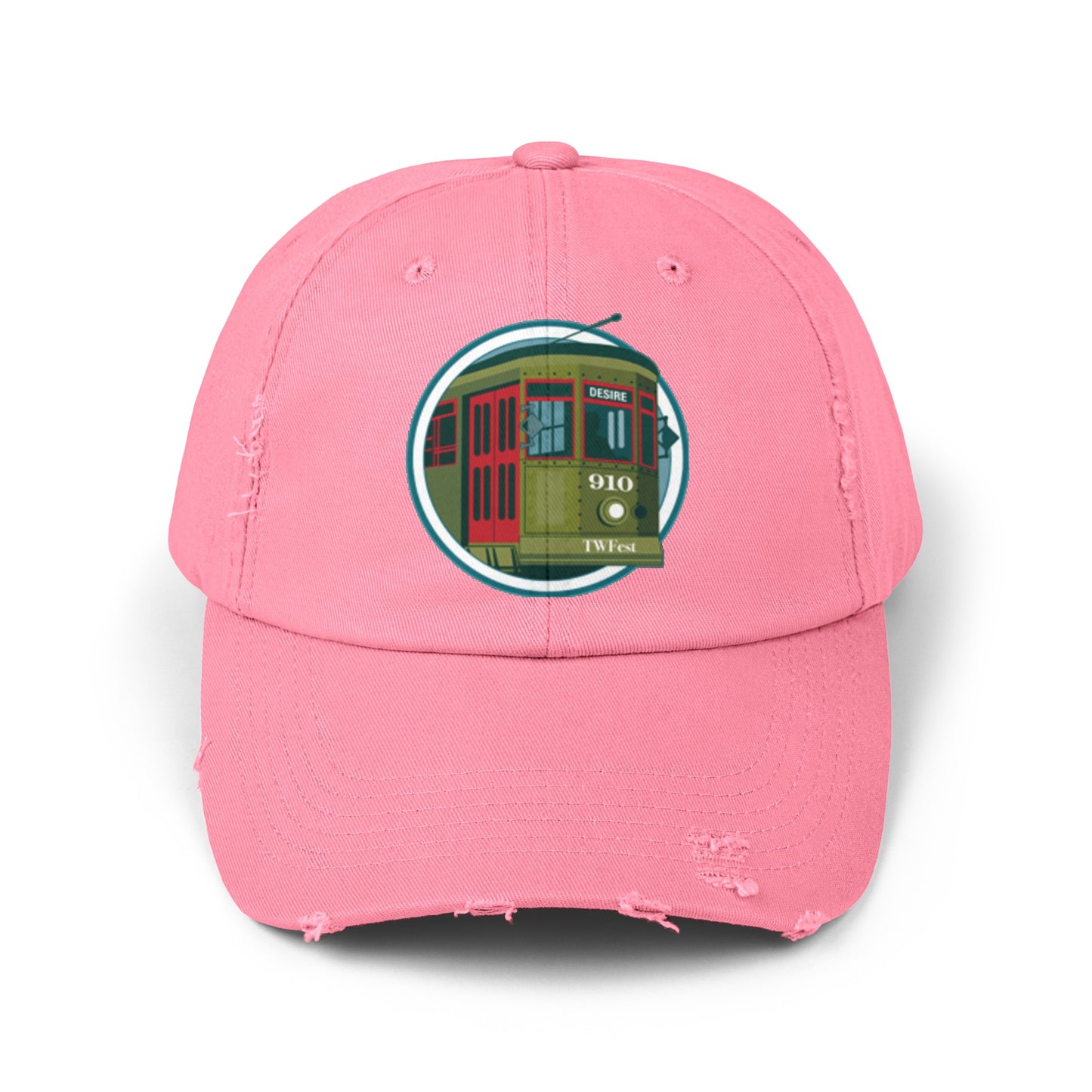 TWFest Logo Distressed Cap