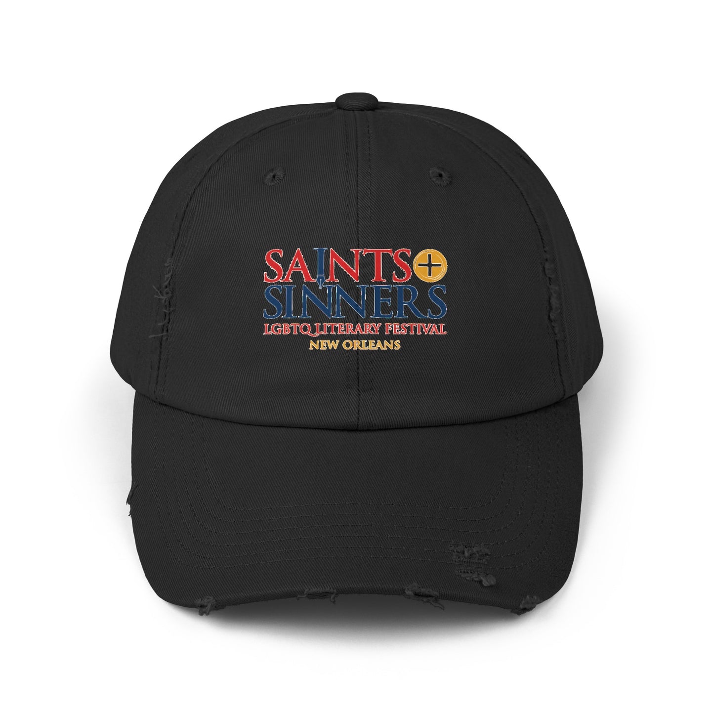 Saints & Sinners Logo Distressed Cap