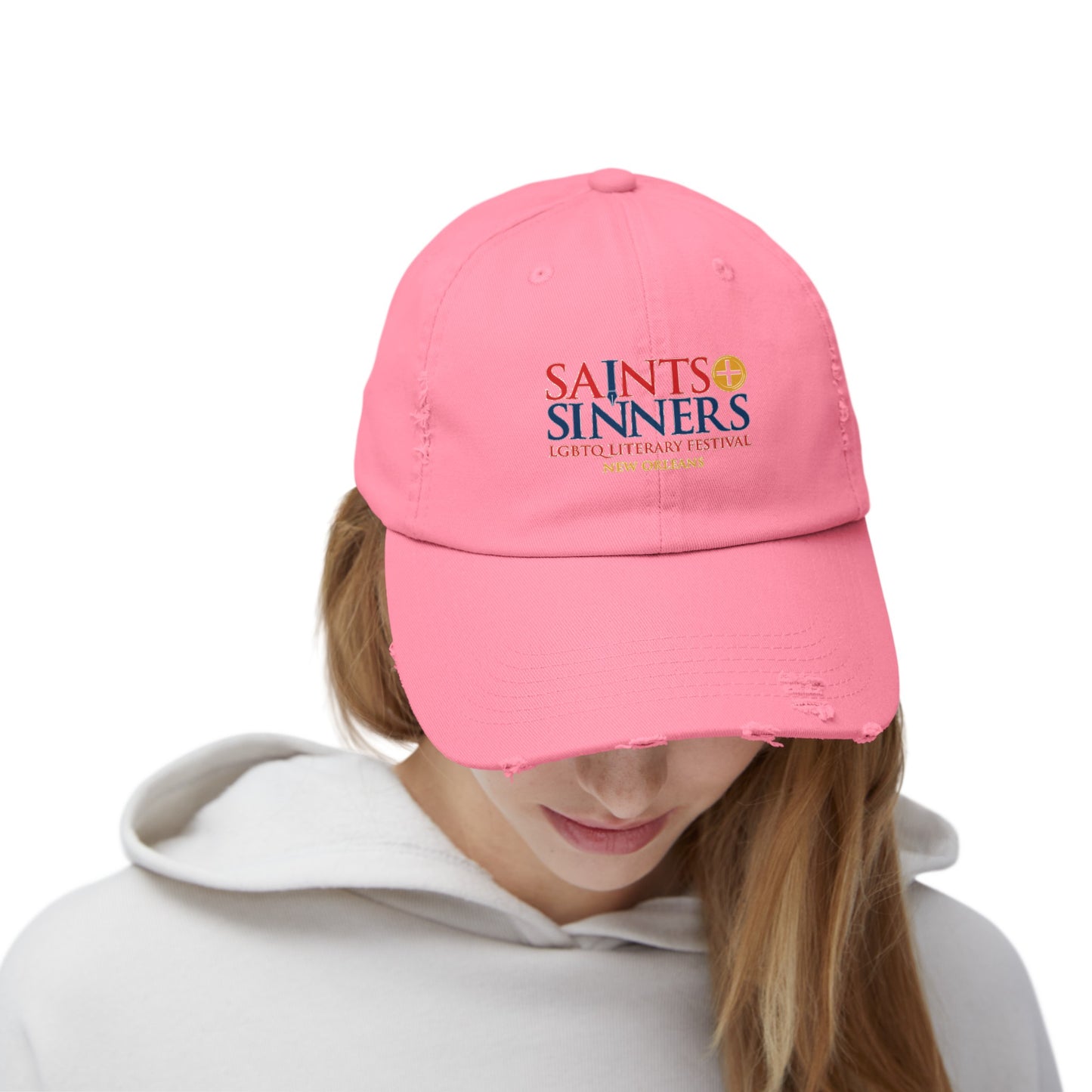 Saints & Sinners Logo Distressed Cap