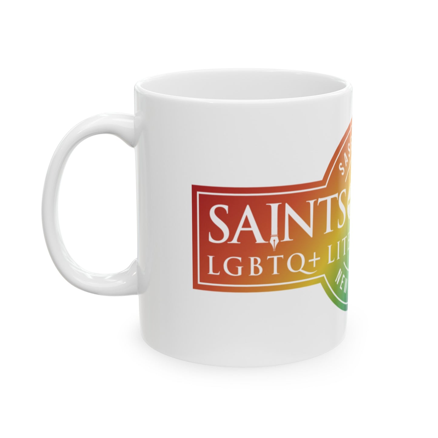 SASFest  Rainbow Logo Ceramic Mug