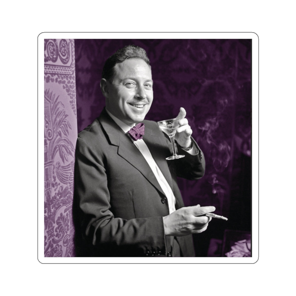 Tennessee Williams w/ Cocktail Sticker