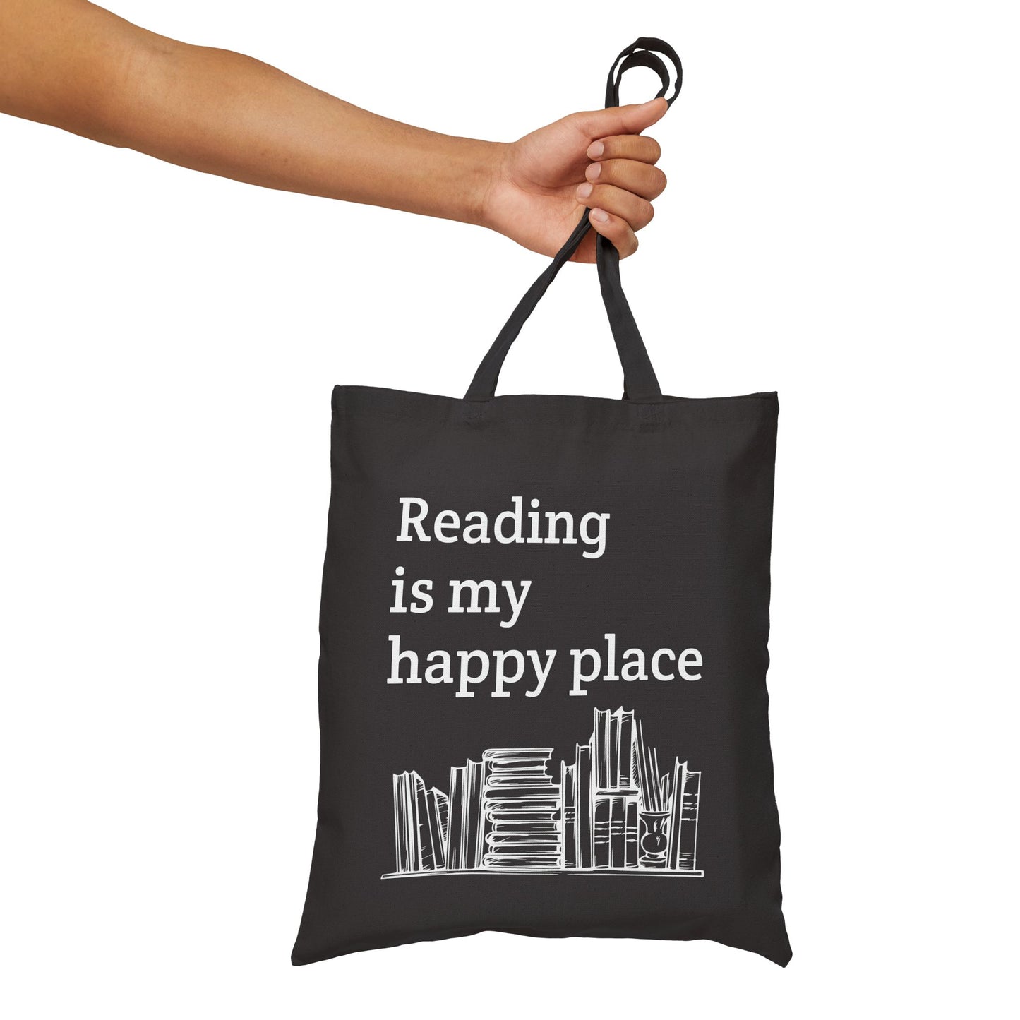 Reading Is My Happy Place Tote Bag