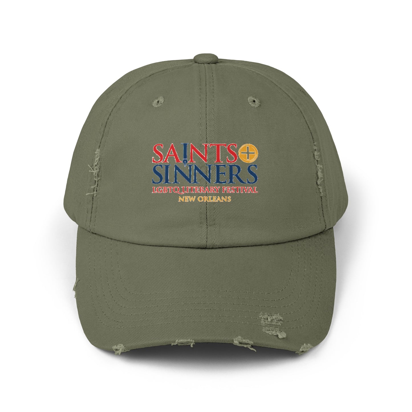 Saints & Sinners Logo Distressed Cap