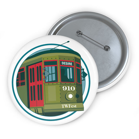 TWF Streetcar Logo Pin