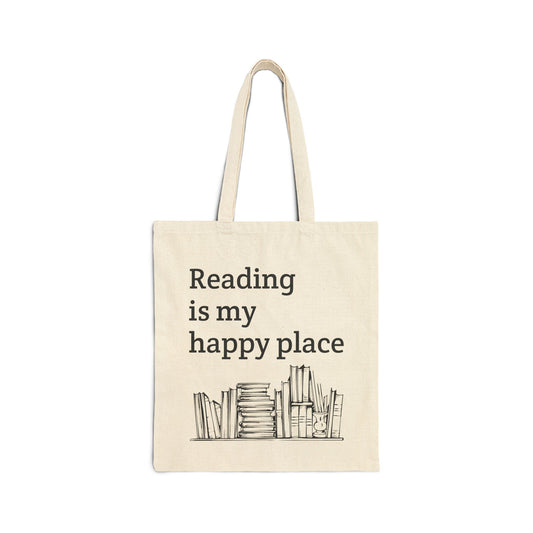 Reading Is My Happy Place Tote Bag