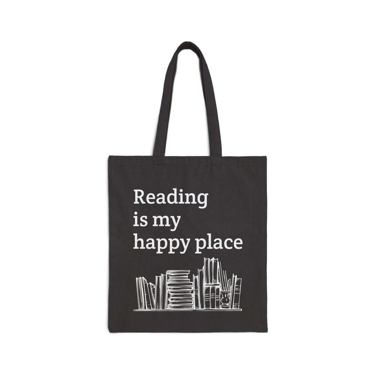 Reading Is My Happy Place Tote Bag