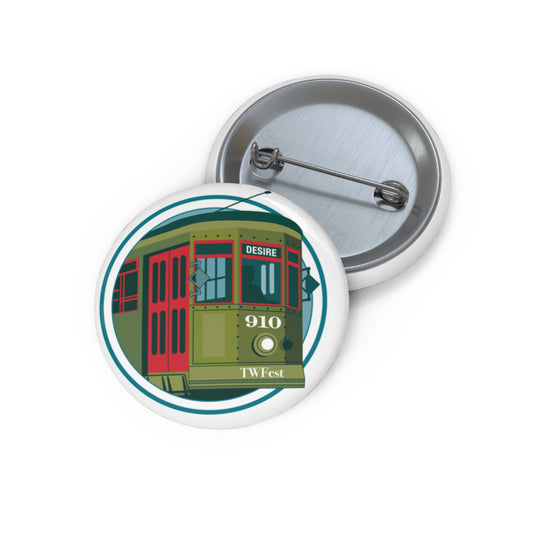 TWF Streetcar Logo Pin